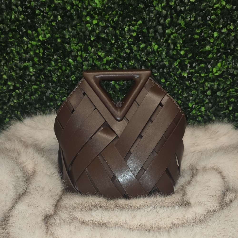 VERANO HILL Natalie Handbag - DARK BROWN - NWT
